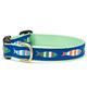 Up Country Fun-C-S Funky Fish Hundehalsband S Schmal (5/8")
