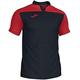 Joma Herren Combi Poloshirt, Schwarz/Rot, XXL