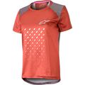 Alpinestars Stella Alps 6.0 Maillot de vélo SS Ladies, rouge, taille XL pour Femmes