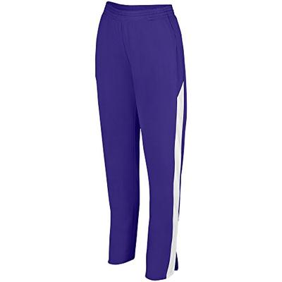 Augusta Sportswear Women's Medalist Pant 2.0 L Purple/White