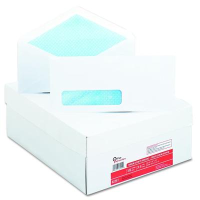 Office Impressions 82291 Office Impressions Security Tint Window Envelopes, #10, White, 500/Box