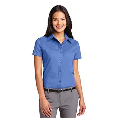 Port Authority Women's Short Sleeve Easy Care Shirt XXL Ultramarine Blue