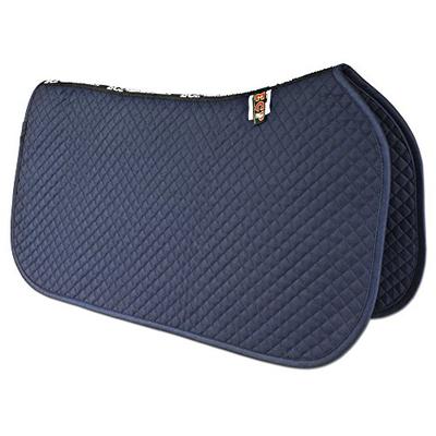 ECP Western All Purpose Diamond Quilted Cotton Saddle Pad Color Midnight Blue