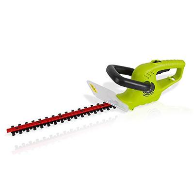 Corded Electric Handheld Hedge Trimmer - 4 Amp Electrical High Powered Hand Garden Trimmer Tool w/ 1