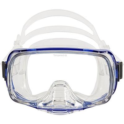 IST Imperial Panoramic View Hands-Free Water Mask (Clear Blue)
