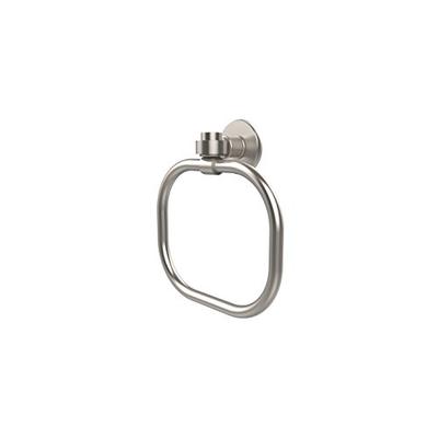 Allied Brass 2016-SN Continental Collection Towel Ring Satin Nickel