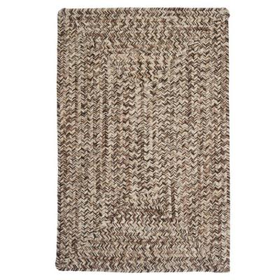 Corsica Square Area Rug, 4-Feet, Weathered Brown