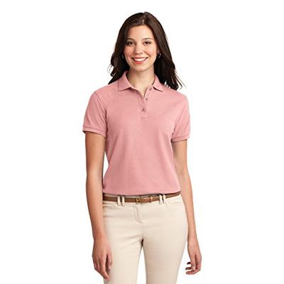 Port Authority Women's Silk Touch Polo 3XL Light Pink