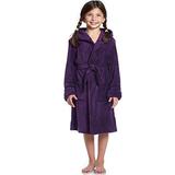 Leveret Kids Robe Fleece Sleep Girls Robe Purple Size 6 Years screenshot. Sleepwear directory of Clothes.