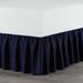 Martex Ruffle Bed Skirt, Polyester in Blue | 60 W x 80 D in | Wayfair 028828439154