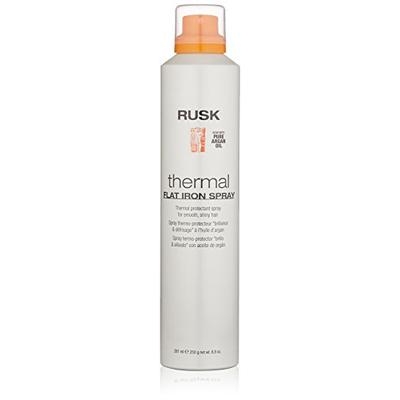 RUSK Designer Collection Thermal Flat Iron Spray with Argan Oil, 8.8 fl. oz.