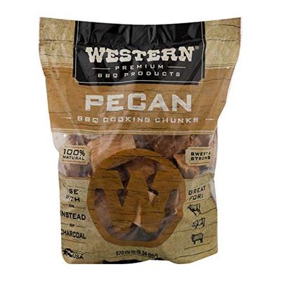 Western Premium BBQ Products Pecan BBQ Cooking Chunks, 570 cu in