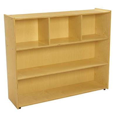 Childcraft ABC Furnishings 3-Shelf Storage Unit, 48 x 13 x 40 Inches