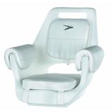 Wise 8WD007-3-710 Deluxe Pilot Chair with Cushions and Mounting Plate, White screenshot. Boats, Kayaks & Boating Equipment directory of Sports Equipment & Outdoor Gear.