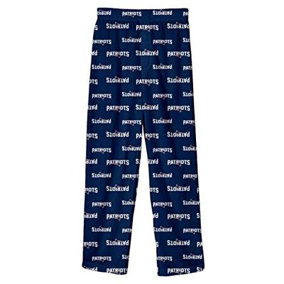Outerstuff New England Patriots Youth NFL All Over Team Logo Pajama Sleep Pants