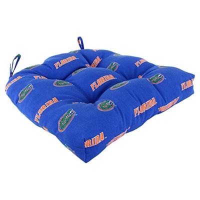 College Covers Florida Gators Indoor/Outdoor Seat Patio D Cushion, 20" x 20", Blue