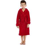 Leveret Kids Fleece Sleep Robe Red Size 12 Years screenshot. Sleepwear directory of Clothes.