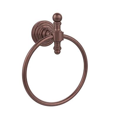 Allied Brass RW-16-CA Retro Wave Collection Towel Ring Antique Copper