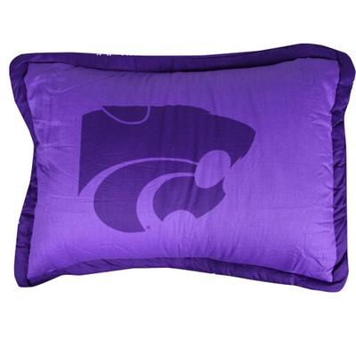 College Covers Kansas State Wildcats Printed Pillow Sham