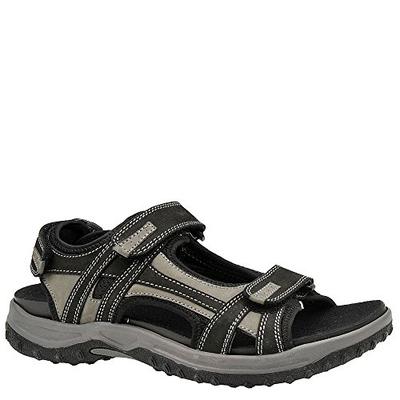 Drew Shoe Men's Warren Gray Casual Sandals 10.5 (4W)