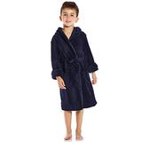 Leveret Kids Fleece Sleep Robe Navy Size 5 Years screenshot. Sleepwear directory of Clothes.