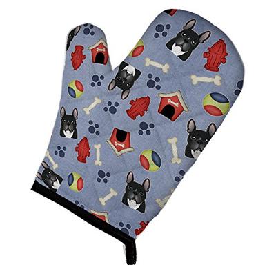Caroline's Treasures BB4006OVMT Dog House Collection French Bulldog Oven Mitt, Large, multicolor