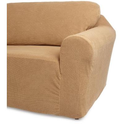 Classic Slipcovers 60-72-Inch Loveseat Cover, Cappuccino