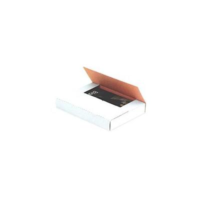 Box Partners Easy-Fold Mailers, 11 1/8" x 8 5/8" x 1" White, 50 Each per Bundle (M1181)