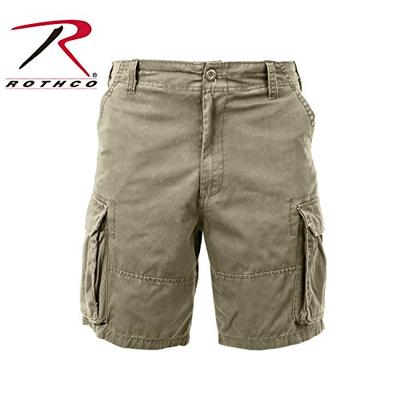 Rothco Vintage Cargo Shorts Khaki - X-Large