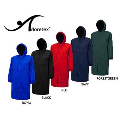 Adoretex Unisex Adults & Youth Swim Parka Water Resistant Warm Coat - PK006 - ForestGreen - Adult -