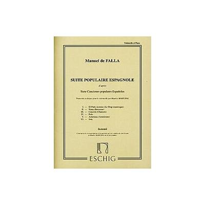 Editions Durand Suite Populaires Espagnole Editions Durand Series Composed by Manuel de Falla Edited