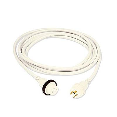 Marinco 30 Amp Power Cord Plus Corset, 50', White