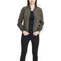 Urban Classics Women's Ladies Light Bomber Jacket Darkolive, Large, Dark Olive, L