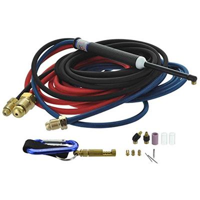 CK MR140 Water Cooled Micro TIG Torch Kit, 140A, 12.5', 3-Pc, Super-Fl