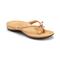 Vionic Women's Rest BellaII Toepost Sandal Gold Cork, Size 9 W