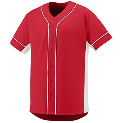 Augusta Sportswear Men's Slugger Baseball Jersey M Red/White