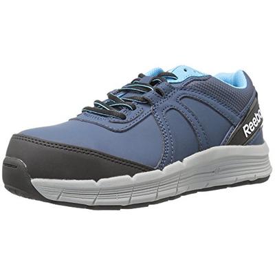 Reebok Work Guide RB354 Industrial and Construction Shoe, Navy, 7.5 M US