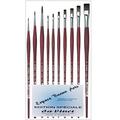 da Vinci College 8740 Synthetic Brushes 2,4,6, 8,10,12,16 and da Vinci College 8730 Synthetic Brushes, 0,2,6. for Acrylic Painting, Oil and Gouache