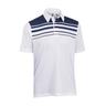 Ashworth Mens Engineered Print Polo