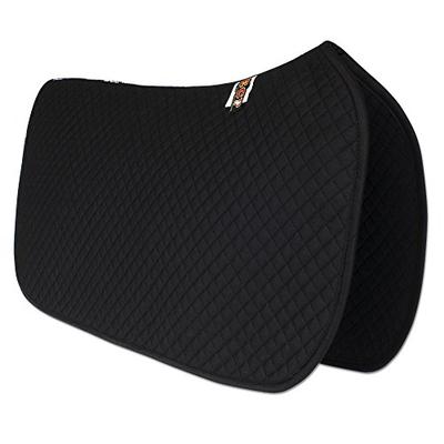 ECP Western All Purpose Diamond Quilted Cotton Saddle Pad Color Black
