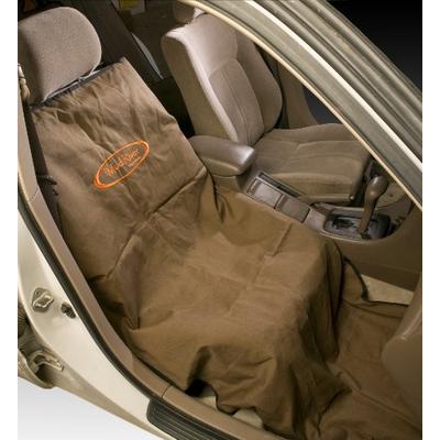 Mud River Shotgun Single Seat Cover, Brown, 29" x 68"