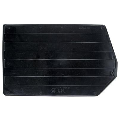 Quantum Storage Systems DUS270 Plastic Divider for QUS270, 17" x 10", Black, Case of 6 (BIND181)