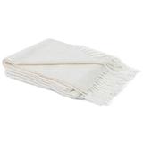 Cheer Collection Ultra Soft Knit Throw Blanket with Decorative Fringes - 50