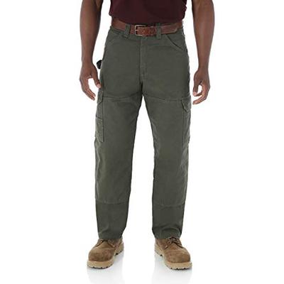 RIGGS WORKWEAR by Wrangler Men's BIG Ranger Pant,Loden,58 x 30