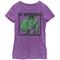 Marvel Girls' Hulk Be Incredible Purple Berry T-Shirt