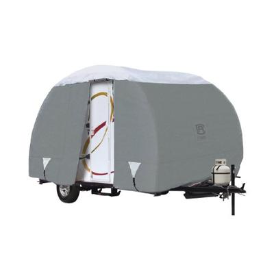 Classic Accessories OverDrive PolyPro 3 Deluxe Teardrop R-Pod Travel Trailer Cover, Fits Up To 20' T
