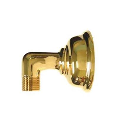 Whitehaus WH173C1-POCH Showerhaus 3-Inch Classic Solid Brass Supply Elbow, Polished Chrome
