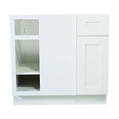 Design House 561522 Brookings 36-Inch Blind Base Cabinet, White Shaker