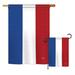 Breeze Decor Netherlands Country of the World Nationality Impressions Decorative Vertical 2-Sided Flag Set in Blue/Red | 40 H x 18.5 W in | Wayfair