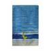 Highland Dunes Rough Surf Tea Towel Terry in Blue | 16 W in | Wayfair BD963244A5144EAEB0D00C8D9252FD9A